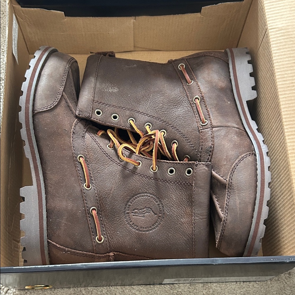 Polo by Ralph Lauren Brown Leather Boots